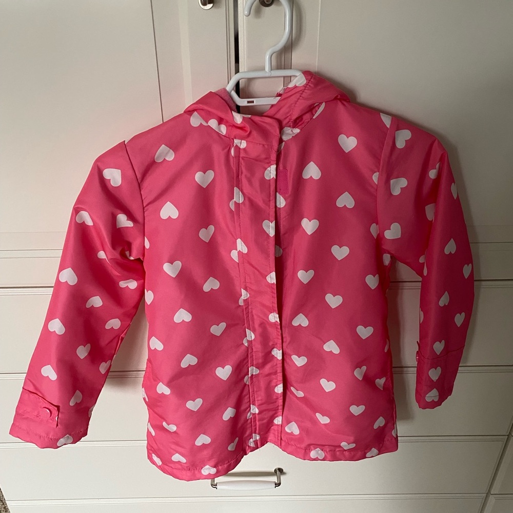 Kids raincoat. Fleece lined.